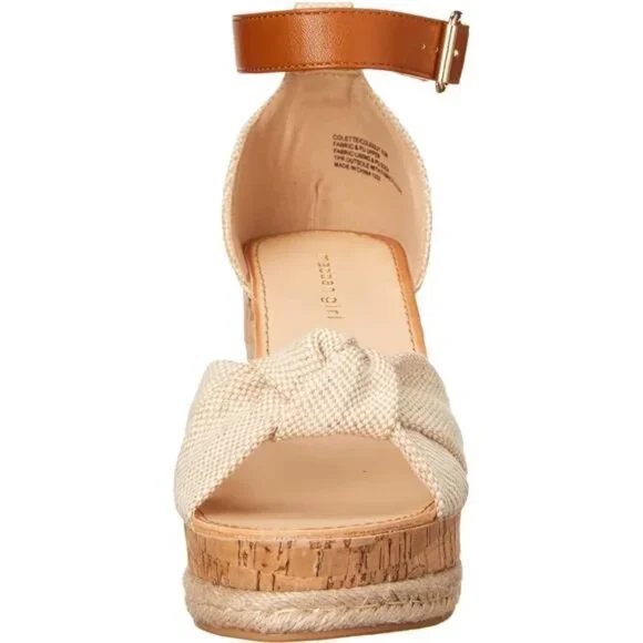 Women's Colette Wedge Sandal - Adjustable Buckle Closure - Picture 3 of 8